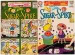 "SUGAR AND SPIKE" LOT OF FIVE COMIC BOOK ISSUES.