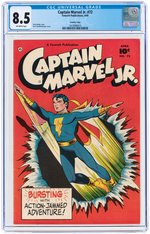 "CAPTAIN MARVEL JR." 72 APRIL 1949 CGC 8.5 VF+ CROWLEY PEDIGREE.