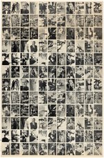 "JAMES BOND" PHILADELPHIA GUM RARE UNCUT CARD SHEET.