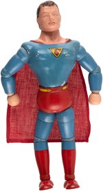 SUPERMAN WOOD & COMPOSITION JOINTED IDEAL DOLL (CHEST DECAL VARIETY).