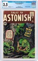 "TALES TO ASTONISH" #27 JANUARY 1962 CGC 3.5 VG- (FIRST ANT-MAN).