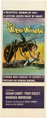 "THE WASP WOMAN" INSERT POSTER.