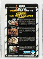 "STAR WARS - CREATURE SET" 3-PACK SERIES 2 AFA 75 EX+/NM.