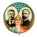 TR CLASSIC 1904 JUGATE WITH MISS LIBERTY IN ART NOUVEAU-STYLE DESIGN.