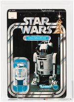 "STAR WARS - ARTOO-DETOO (R2-D2)" 12 BACK-A AFA 85 NM+ (SKU ON FIGURE STAND).