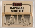 "STAR WARS: RETURN OF THE JEDI - IMPERIAL SHUTTLE VEHICLE" CAS 80+.