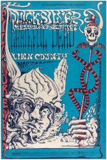 FAMILY DOG FD-54 & BILL GRAHAM BG-144 CONCERT POSTER PAIR FEATURING GRATEFUL DEAD.