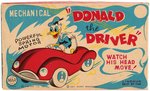 DONALD DUCK "DONALD THE DRIVER" BOXED LINEMAR WIND-UP.