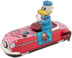 DONALD DUCK "DONALD THE DRIVER" BOXED LINEMAR WIND-UP.