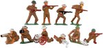 MANOIL/BARCLAY TOY SOLDIERS LOT.