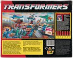 "TRANSFORMERS - TURBOMASTERS THUNDER CLASH" FACTORY-SEALED EUROPEAN BOXED AUTOBOT.