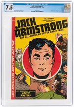 "JACK ARMSTRONG" #1 NOVEMBER 1947 CGC 7.5 VF-.