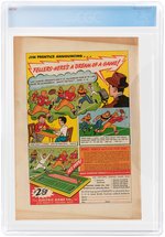 "JACK ARMSTRONG" #1 NOVEMBER 1947 CGC 7.5 VF-.