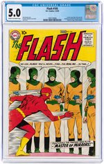 "FLASH" #105 FEBRUARY-MARCH 1959 CGC 5.0 VG/FINE (FIRST MIRROR MASTER).