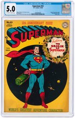 "SUPERMAN" #53 JULY-AUGUST 1948 CGC 5.0 VG/FINE.