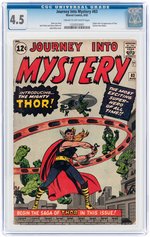"JOURNEY INTO MYSTERY" #83 AUGUST 1962 CGC 4.5 VG+ (FIRST THOR).
