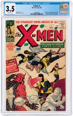 "X-MEN" #1 SEPTEMBER 1963 CGC 3.5 VG- (FIRST X-MEN & MAGNETO).