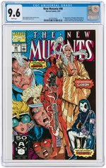 "NEW MUTANTS" #98 FEBRUARY 1991 CGC 9.6 NM+ (FIRST DEADPOOL).