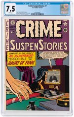 "CRIME SUSPENSTORIES" #7 OCTOBER-NOVEMBER 1951 CGC 7.5 VF-.