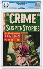 "CRIME SUSPENSTORIES" #12 & #14 CGC PAIR.