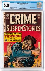 "CRIME SUSPENSTORIES" #16 APRIL-MAY 1953 CGC 6.0 FINE.