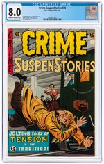 "CRIME SUSPENSTORIES" #26 DECEMBER 1954 - JANUARY 1955 CGC 8.0 VF.