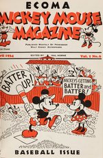 "MICKEY MOUSE MAGAZINE VOL. 1" COMPLETE DAIRY PROMOTION BOUND VOLUME (ROY DISNEY'S PERSONAL COPY).