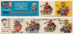 ED "BIG DADDY" ROTH "BROTHER RAT FINK" & "DRAG NUT" BOXED MODEL KIT PAIR.