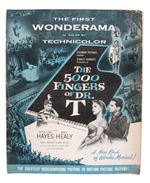 DR. SEUSS’S “THE 5,000 FINGERS OF DR. T" PRESSBOOK.