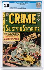 "CRIME SUSPENSTORIES" #4 APRIL-MAY 1951 CGC 4.0 VG.