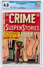 "CRIME SUSPENSTORIES" #11 JUNE-JULY 1952 CGC 4.0 VG.