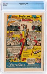 "ACTION COMICS" #196 SEPTEMBER 1954 CGC 4.5 VG+.