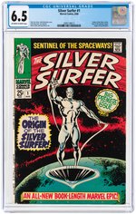 "SILVER SURFER" #1 AUGUST 1968 CGC 6.5 FINE+.