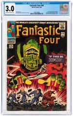 "FANTASTIC FOUR" #49 APRIL 1966 CGC 3.0 GOOD/VG (FIRST FULL GALACTUS).