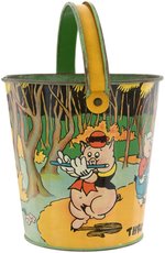 "THREE LITTLE PIGS" SAND PAIL.