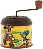 PINOCCHIO MUSICAL TOY WITH CRANK.