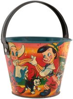 PINOCCHIO & DUTCH GIRL JAPANESE SAND PAIL.