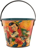 PINOCCHIO & DUTCH GIRL JAPANESE SAND PAIL.