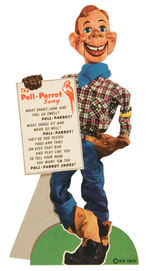 HOWDY DOODY/POLL PARROT STANDEE.