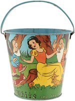 "SNOW WHITE AND THE SEVEN DWARFS" SAND PAIL.