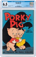 "FOUR COLOR" #16 1942 CGC 6.5 FINE+ (PORKY PIG).