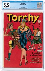 "TORCHY" #6 SEPTEMBER 1950 CGC 5.5 FINE-.