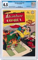 "ADVENTURE COMICS" #128 MAY 1948 CGC 4.5 VG+.
