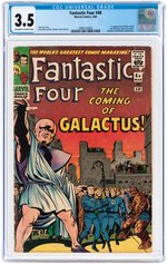 "FANTASTIC FOUR" #48 MARCH 1966 CGC 3.5 VG- (FIRST SILVER SURFER & GALACTUS).