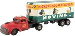 MICKEY MOUSE/MOUSEKETEERS "MICKEY'S MOUSEKEMOVERS MOVING" LINEMAR TRUCK.