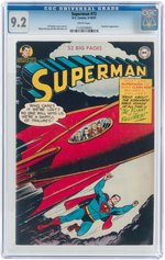 "SUPERMAN" #72 SEPTEMBER-OCTOBER 1951 CGC 9.2 NM-.