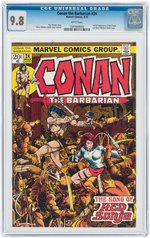 "CONAN THE BARBARIAN" #24 MARCH 1973 CGC 9.8 NM/MINT (FIRST FULL RED SONJA).