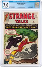 "STRANGE TALES" #109 JUNE 1963 CGC 7.0 FINE/VF (FIRST CIRCE).