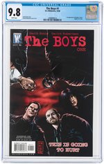 "THE BOYS" #1 OCTOBER 2006 CGC 9.8 NM/MINT.