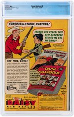 "GANG BUSTERS" #8 FEBRUARY-MARCH 1949 CGC 9.0 VF/NM.